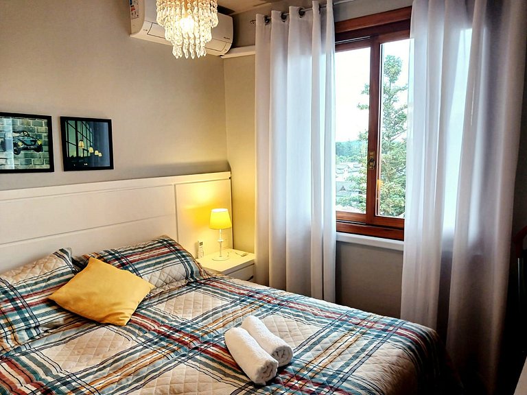 Siga Gramado - ¡Apto haz todo a pie! ¡Vista! ¡TV smart! ¡Air