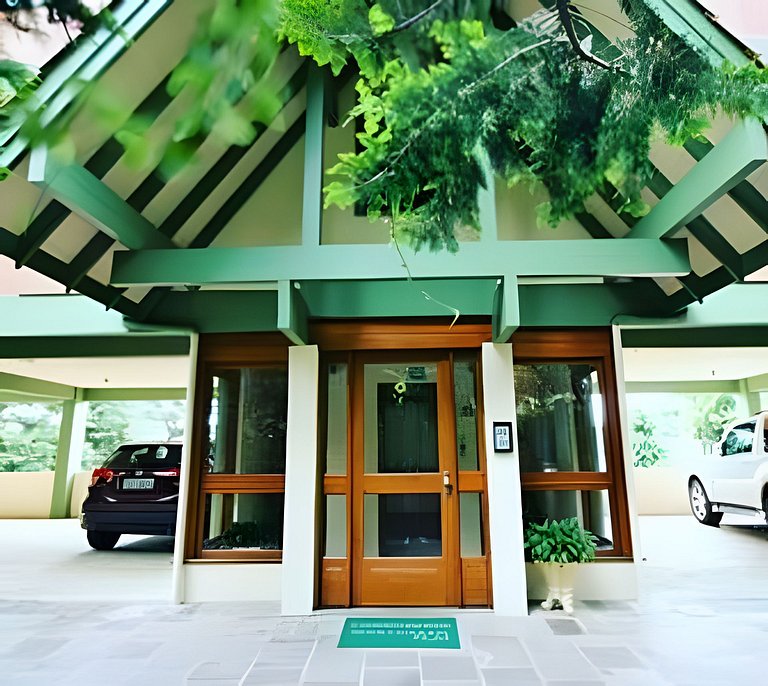 ¡Apto Gramado a pie! Aire acondicionado, Smart TV, Wi-Fi, Es