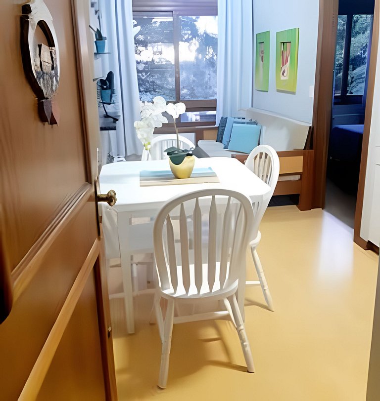 Gramado Apartment on Foot! Air Conditioning, Smart TV, Wi-Fi