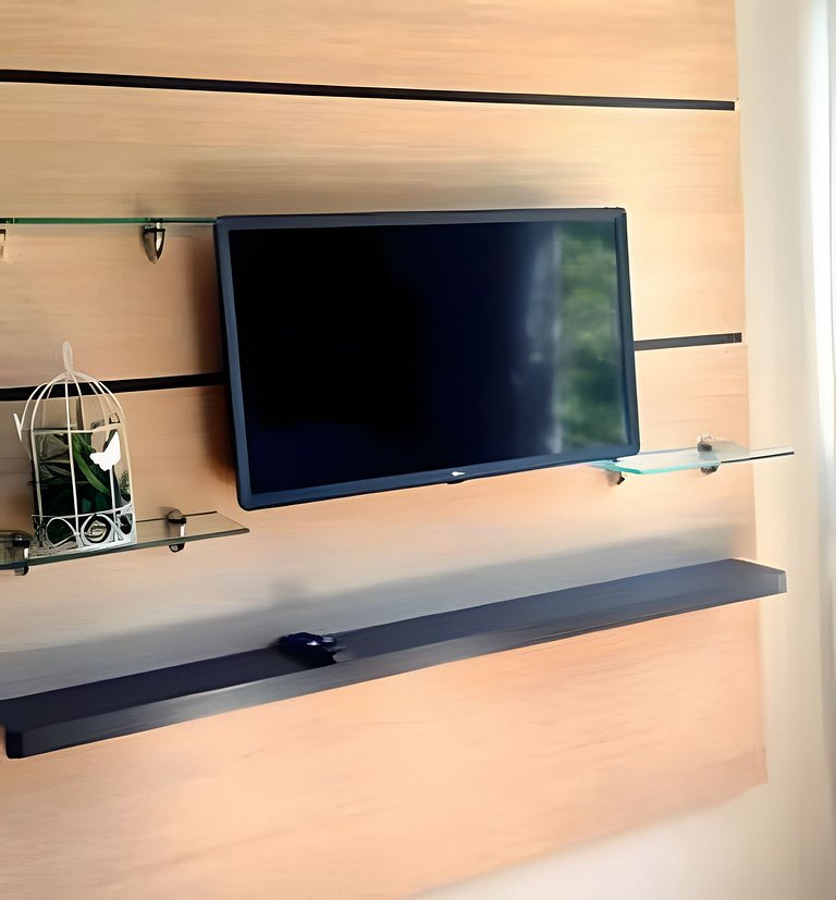 ¡Apto Gramado a pie! Aire acondicionado, Smart TV, Wi-Fi, Es