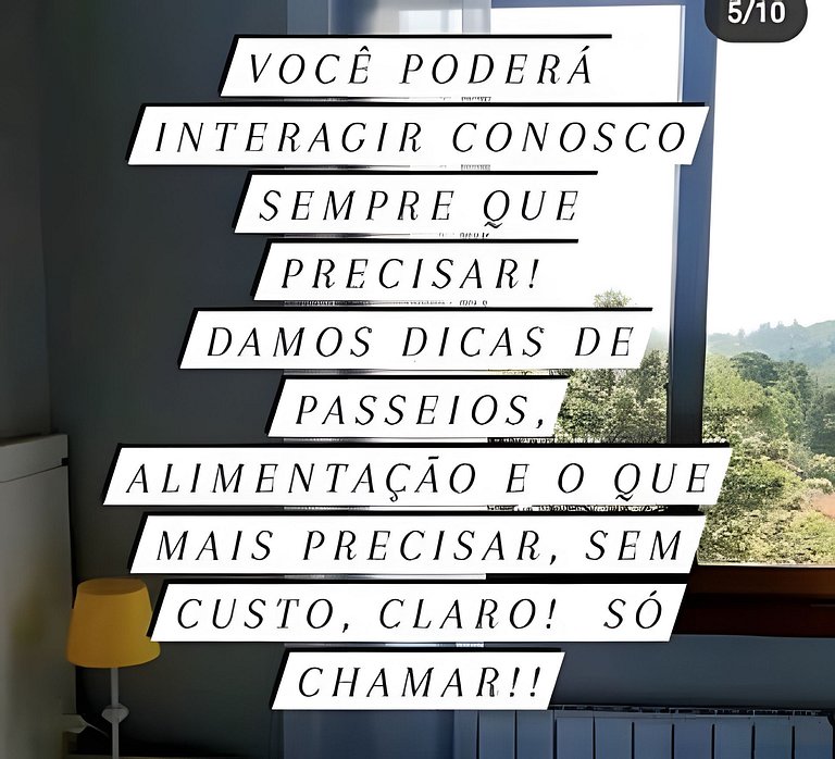 ¡Apto Gramado a pie! Aire acondicionado, Smart TV, Wi-Fi, Es