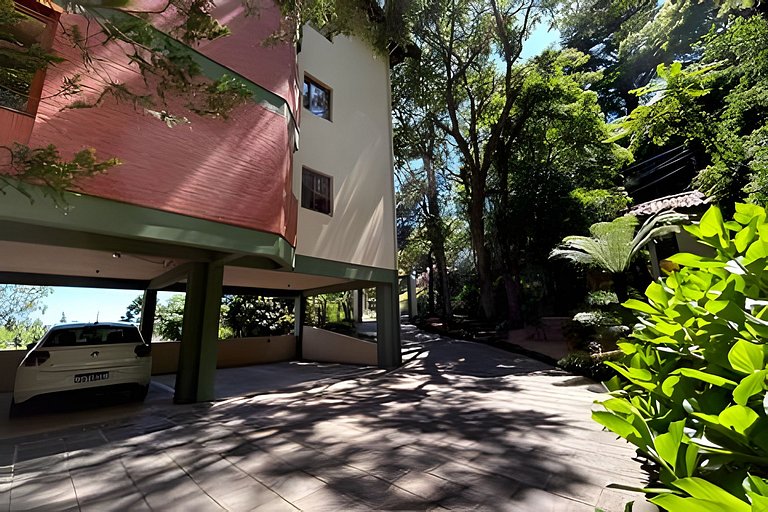 ¡Apto Gramado a pie! Aire acondicionado, Smart TV, Wi-Fi, Es