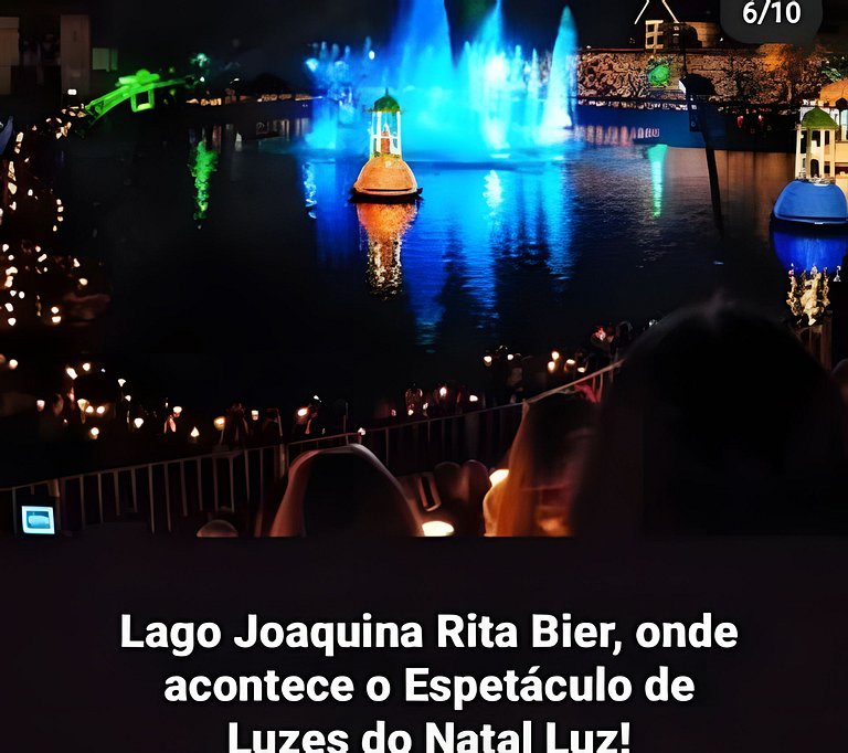 Gramado Apartment on Foot! Air Conditioning, Smart TV, Wi-Fi