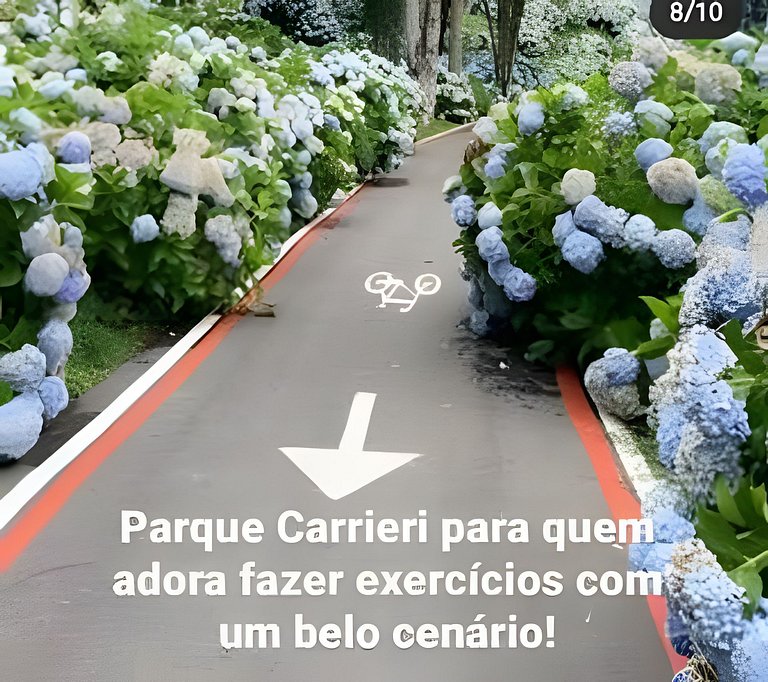 Gramado Apartment on Foot! Air Conditioning, Smart TV, Wi-Fi