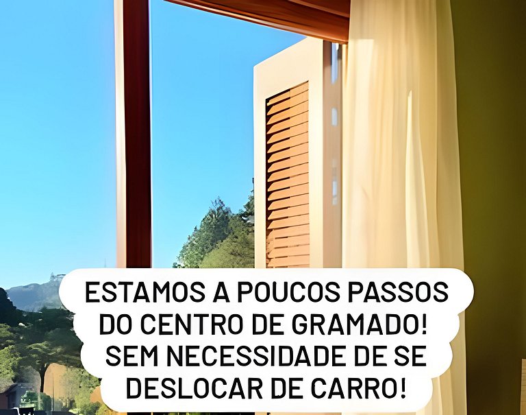 Siga Gramado - Apto Encantador cerca del Centro!