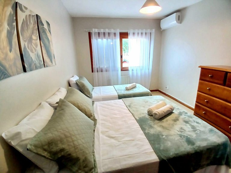 ¡En el corazón del centro! ¡Apartamento con vista a la ciuda