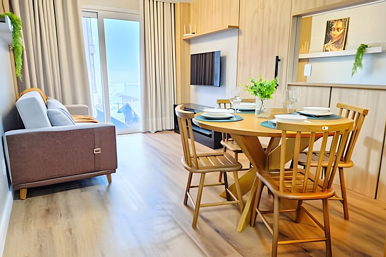 Follow Gramado - Fantastic 2-bedroom with a little square