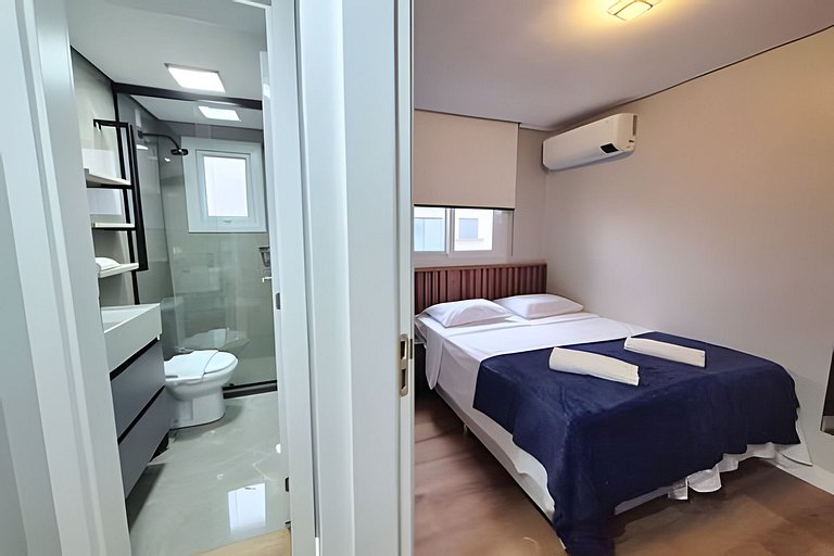 Follow Gramado - Fantastic 2-bedroom with a little square