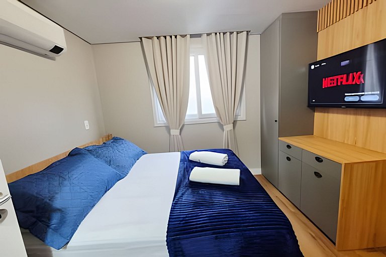 Follow Gramado - Fantastic 2-bedroom with a little square