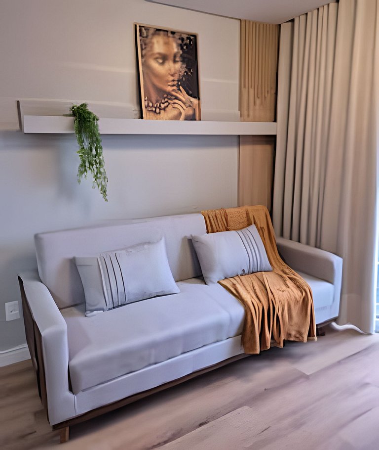 Follow Gramado - Fantastic 2-bedroom with a little square