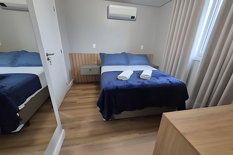 Follow Gramado - Fantastic 2-bedroom with a little square