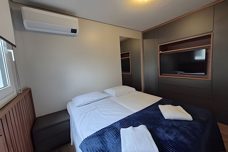 Follow Gramado - Fantastic 2-bedroom with a little square