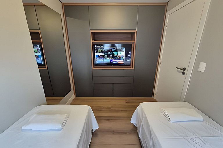 Siga Gramado - 2 dormitorios fantástico con plazita