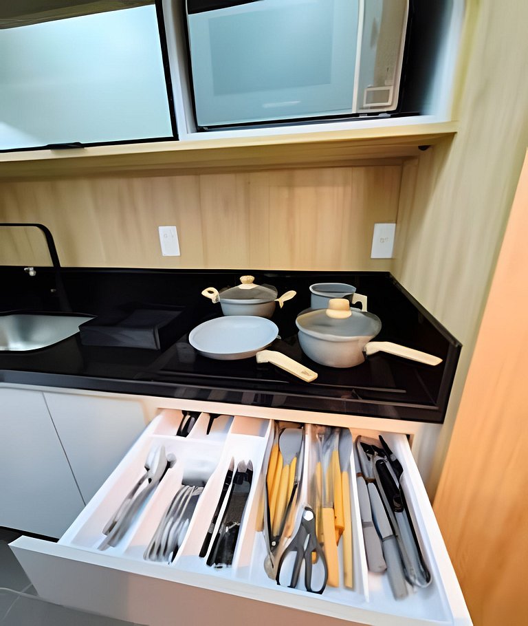 Follow Gramado - Fantastic 2-bedroom with a little square