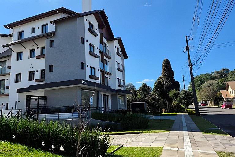 Siga Gramado - 2 dorm Fantástico c pracinha!