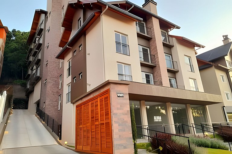 Follow Gramado – Balcony! Washer & Dryer! Home Office!