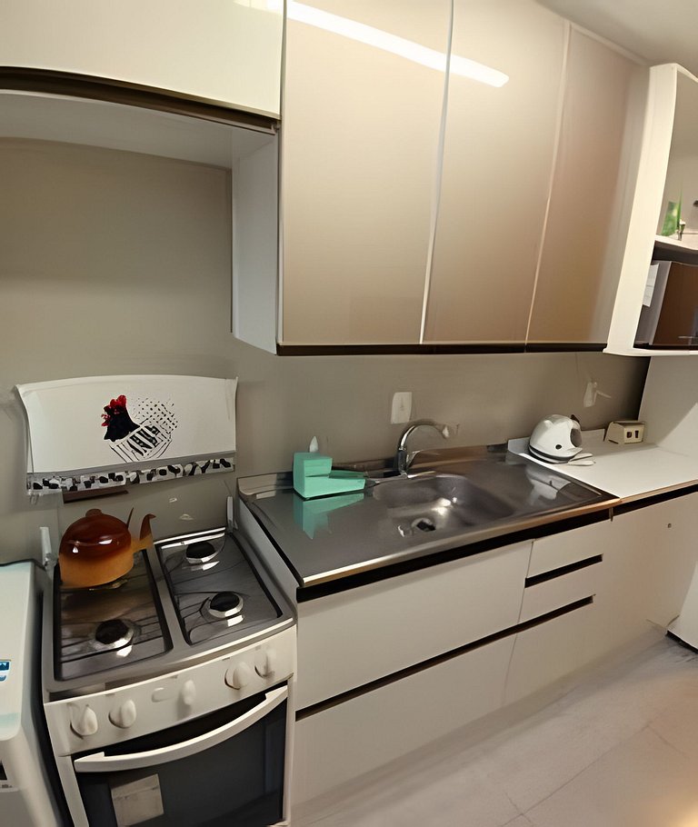 Follow Gramado – Balcony! Washer & Dryer! Home Office!