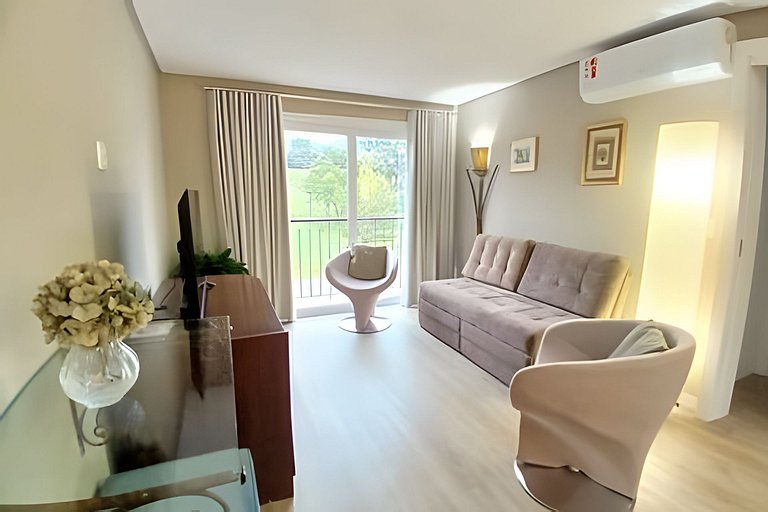 Follow Gramado – Balcony! Washer & Dryer! Home Office!