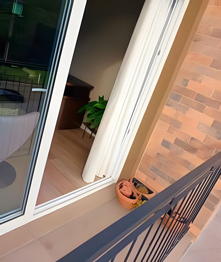 Follow Gramado – Balcony! Washer & Dryer! Home Office!