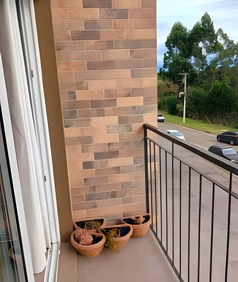 Follow Gramado – Balcony! Washer & Dryer! Home Office!