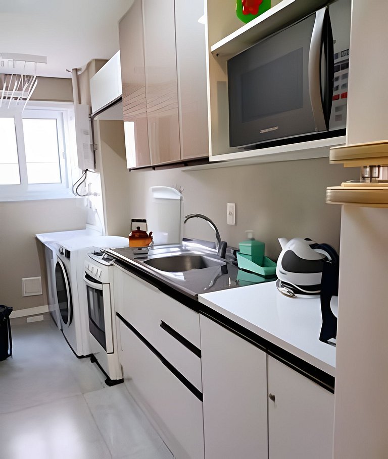 Follow Gramado – Balcony! Washer & Dryer! Home Office!