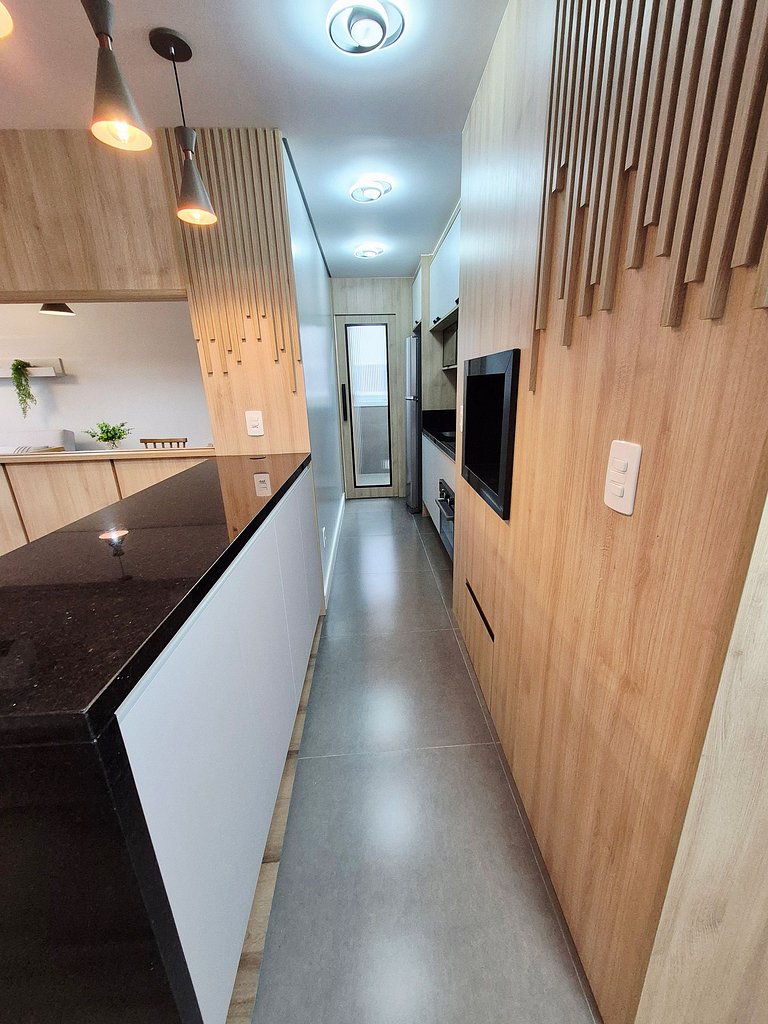 Follow Gramado - Fantastic 2-bedroom with a little square