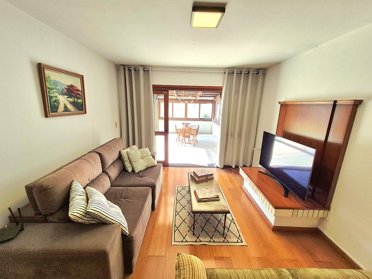 Siga Gramado - Apartment with Solarium 250m from Rua Coberta