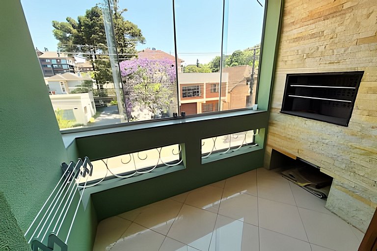 Siga Gramado - Centro com Lareira e Sacada