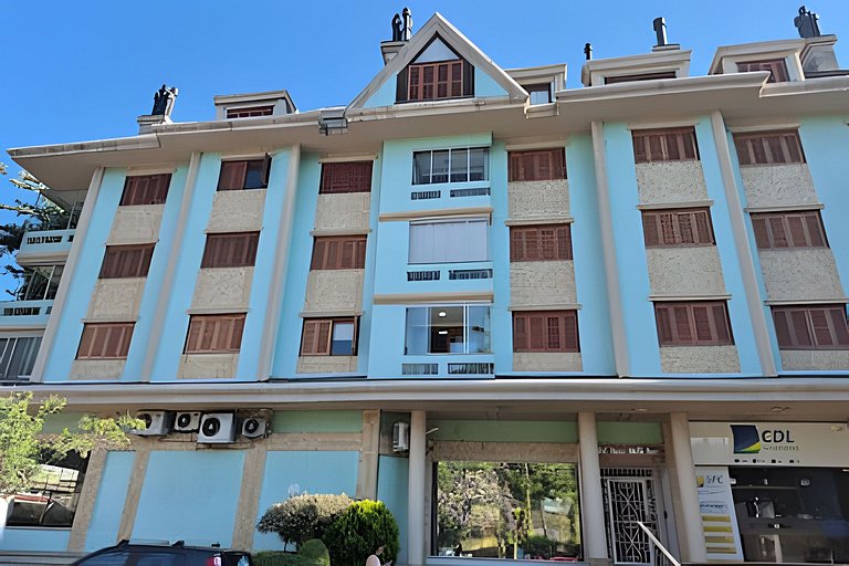 Siga Gramado - Centro com Lareira e Sacada