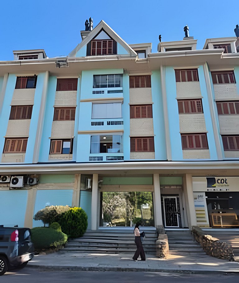 Siga Gramado - Centro com Lareira e Sacada