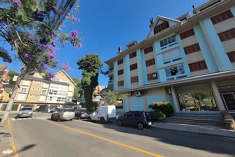 Siga Gramado - Centro com Lareira e Sacada