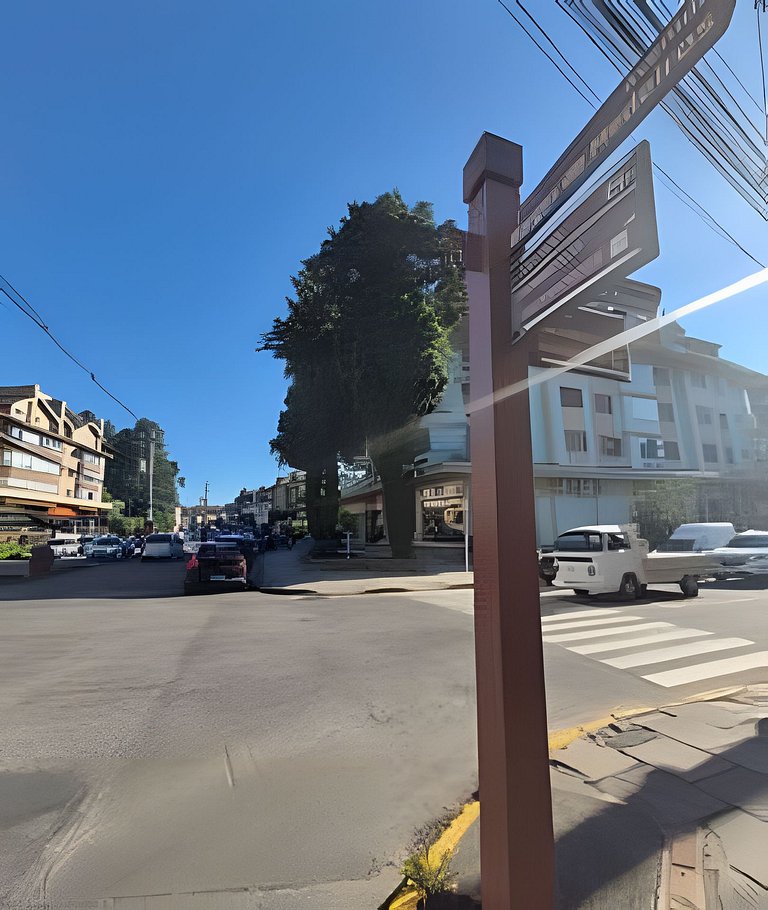 Siga Gramado - Centro com Lareira e Sacada