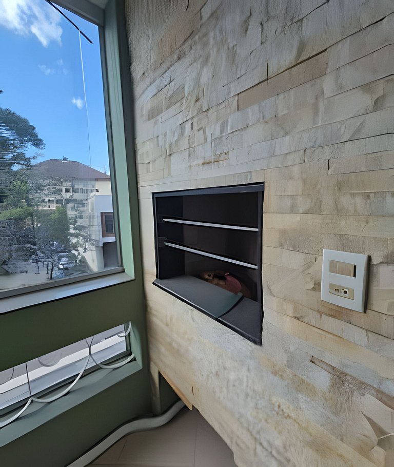 Siga Gramado - Centro com Lareira e Sacada