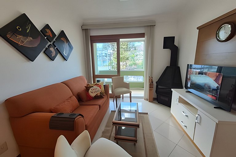 Siga Gramado - Centro com Lareira e Sacada