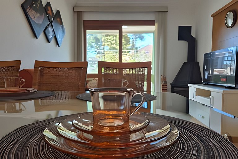 Siga Gramado - Centro com Lareira e Sacada