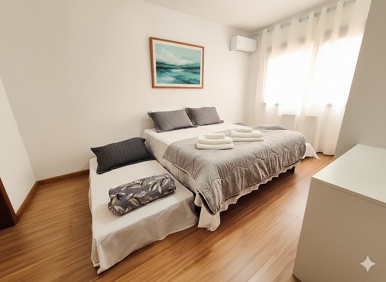 Siga Gramado - Ap com Solarium 250m Rua Coberta!