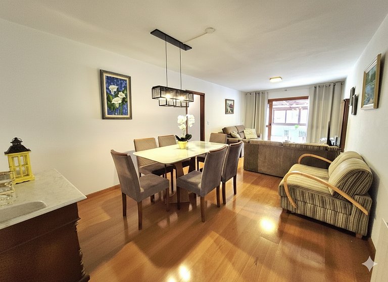 Siga Gramado - Ap com Solarium 250m Rua Coberta!