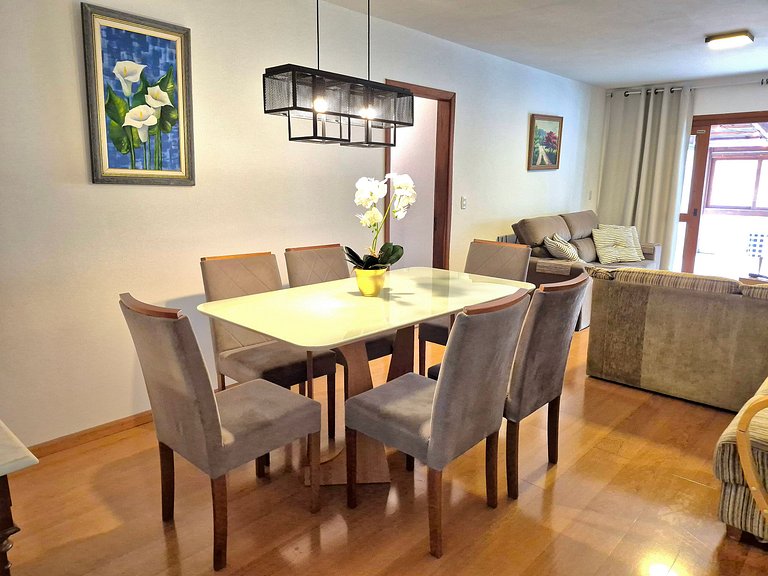 Siga Gramado - Ap com Solarium 250m Rua Coberta!