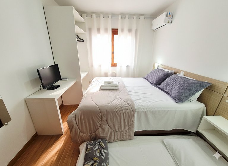 Siga Gramado - Apartamento con Solárium a 250 m de Rua Cober