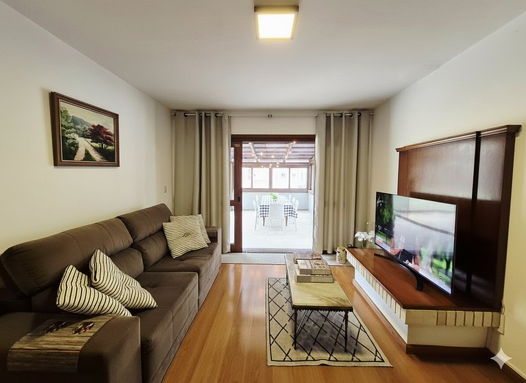 Siga Gramado - Apartment with Solarium 250m from Rua Coberta