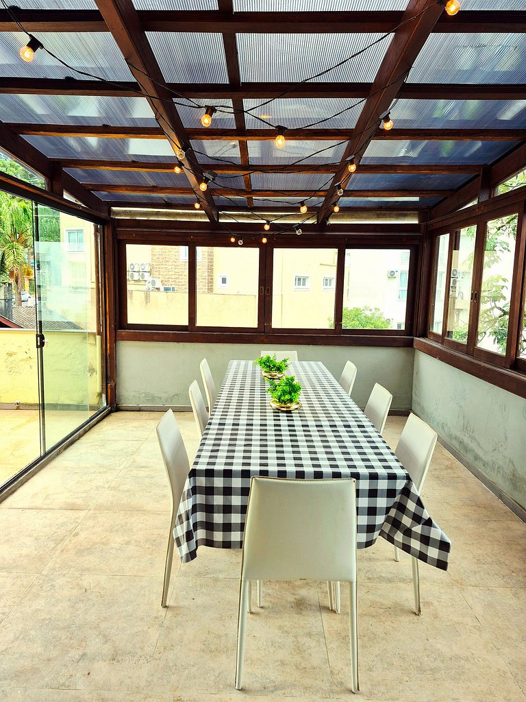 Siga Gramado - Ap com Solarium 250m Rua Coberta!