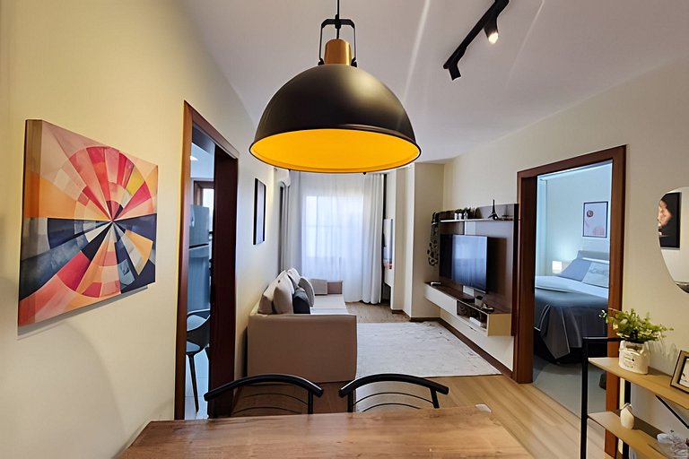 Siga Gramado  - Ótimo APTO a 350m da Rua Coberta