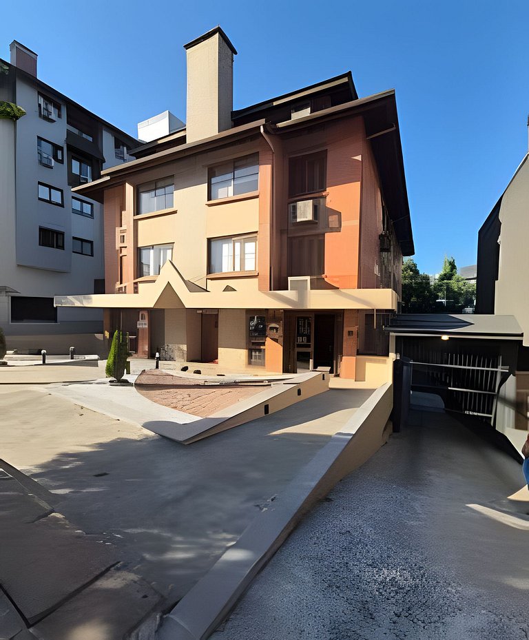 Siga Gramado  - Ótimo APTO a 350m da Rua Coberta