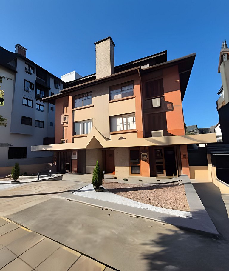 Siga Gramado  - Ótimo APTO a 350m da Rua Coberta