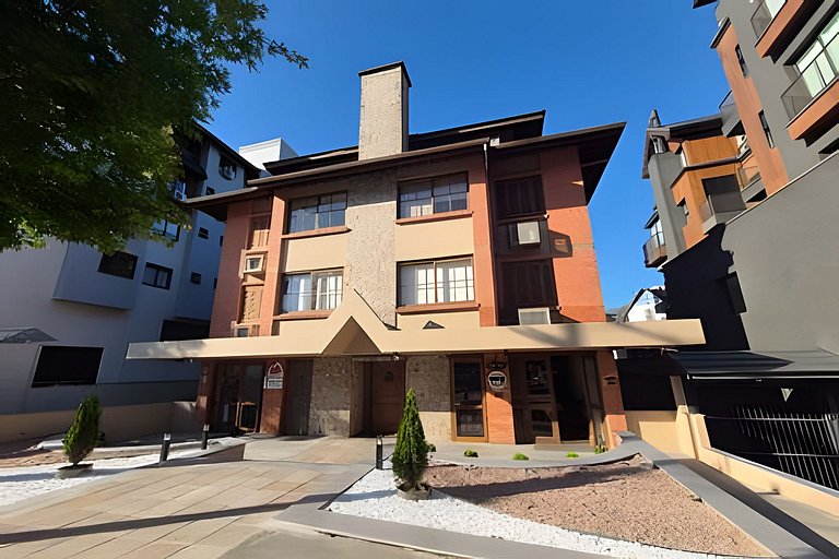 Siga Gramado  - Ótimo APTO a 350m da Rua Coberta