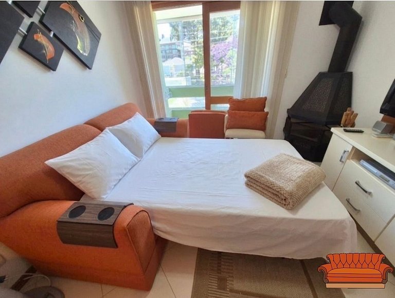 Siga Gramado - Centro com Lareira e Sacada