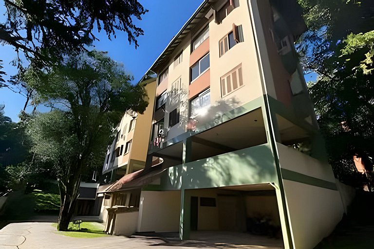 Siga Gramado - Apto Encantador! Perto Centro! Ar cond! Wifi!