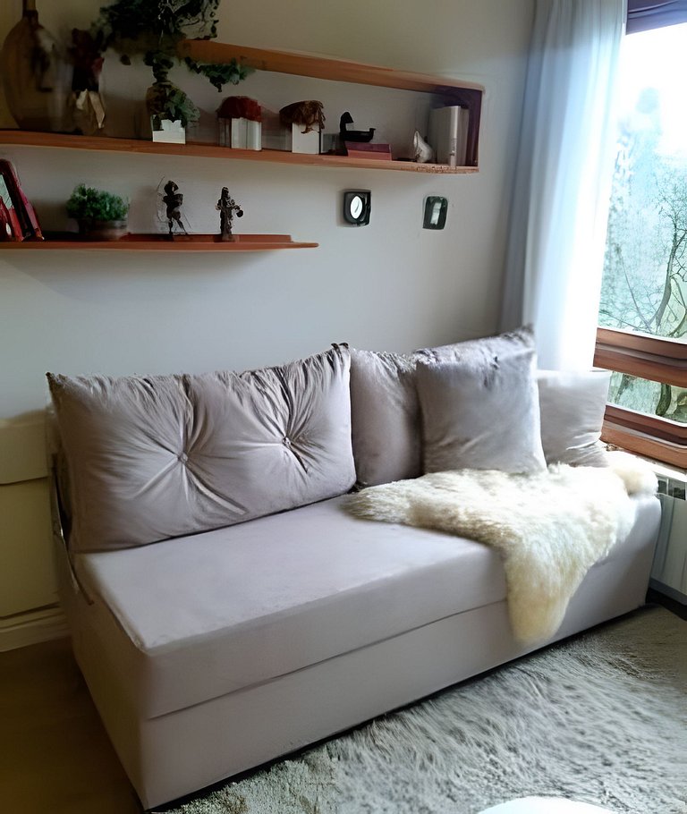 Siga Gramado - Apto Encantador! Perto Centro! Ar cond! Wifi!