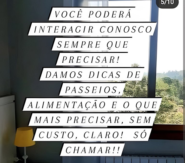 Siga Gramado - Apto Encantador! Perto Centro! Ar cond! Wifi!