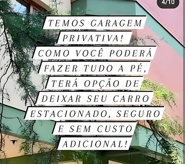 Siga Gramado - Apto Encantador! Perto Centro! Ar cond! Wifi!